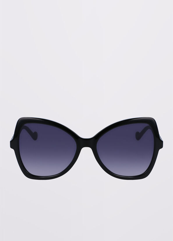 Butterfly sunglasses black Liu Jo - large image number 0