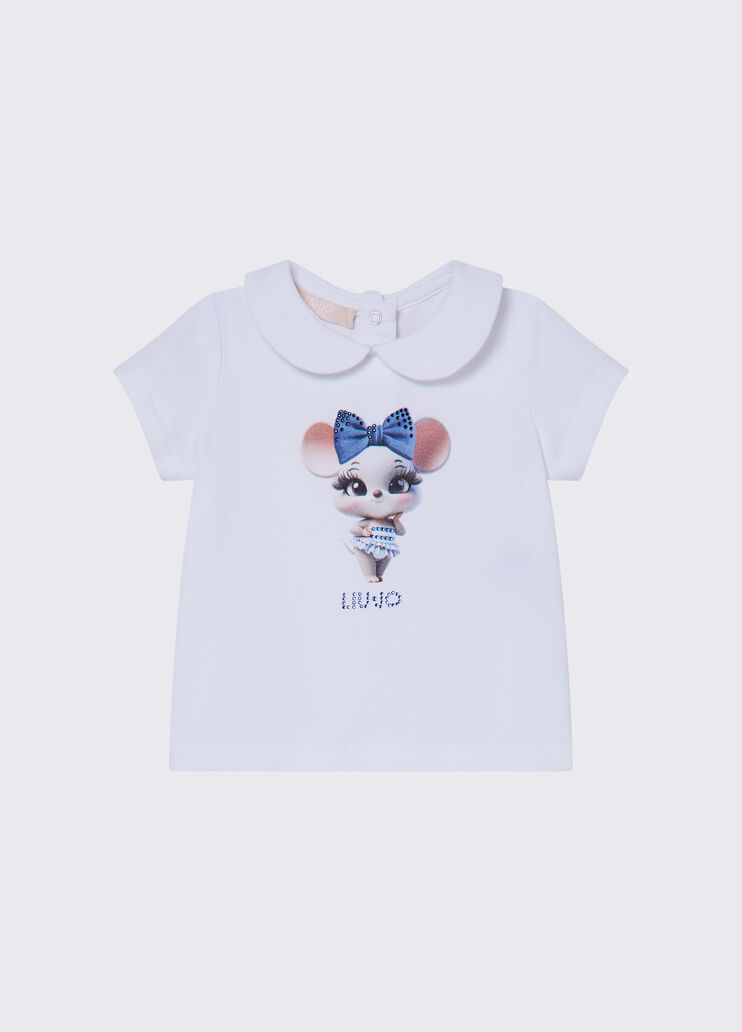 T-shirt with print little mouse Liu Jo - medium