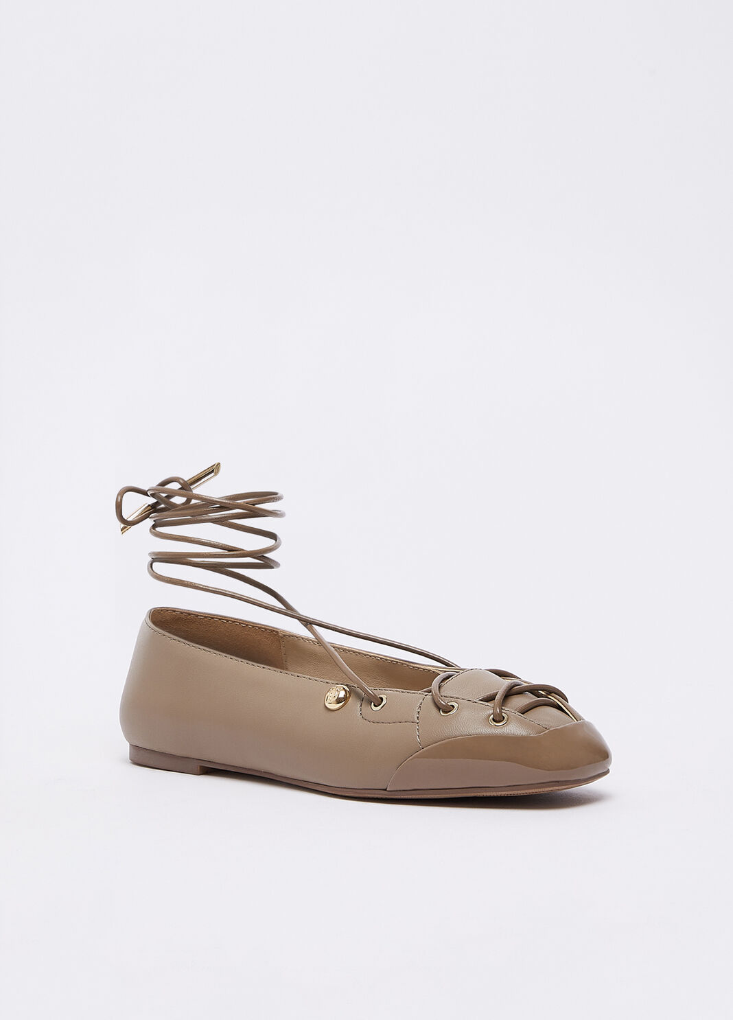 Ballerine lace-up havana Liu Jo - large image number 2