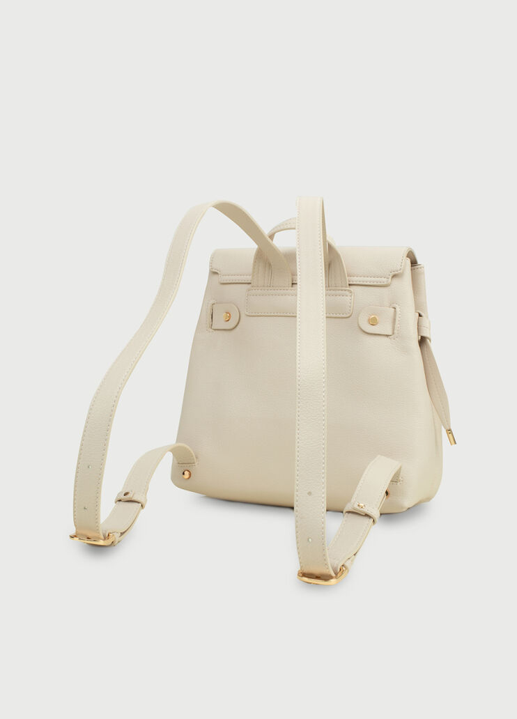 Rucksack with logo champagne Liu Jo - large image number 3