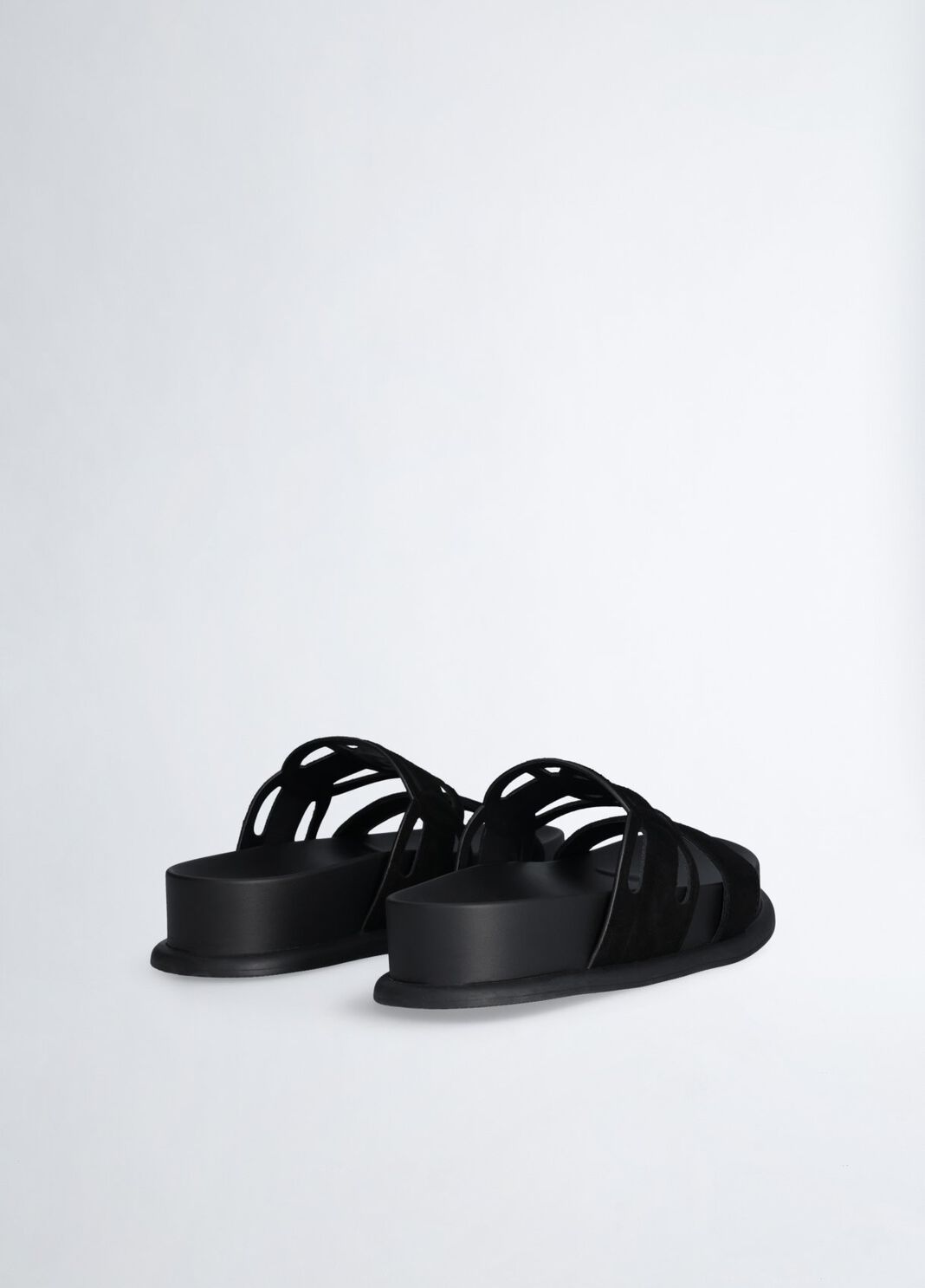 Mules avec maxi logo noir Liu Jo - large image number 2