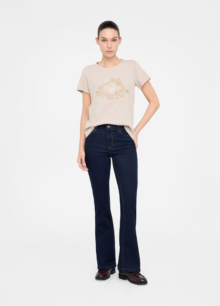 Liu Jo Better T-shirt beige/LJ Liu Jo - medium Liu Jo Better T-shirt beige/LJ Liu Jo - medium