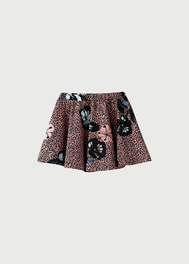 Midiskirt with print Dark pink/flowers Liu Jo - large image number 1 Midiskirt with print Dark pink/flowers Liu Jo - large image number 1