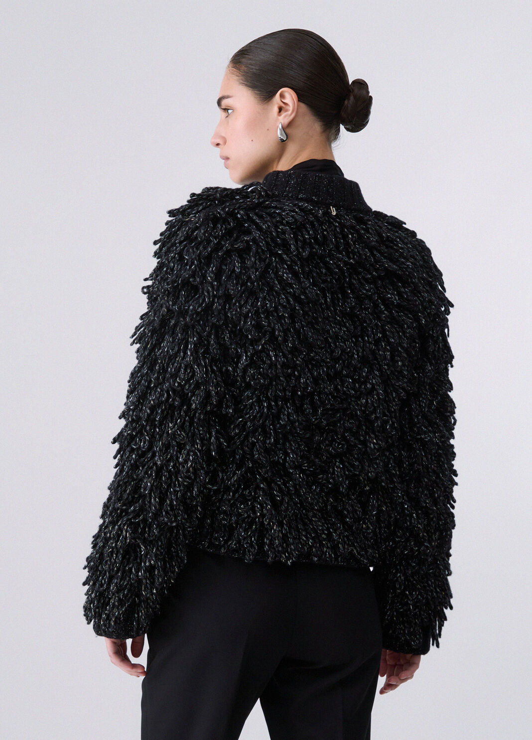 Soft Knit Jacket black Liu Jo - large image number 1
