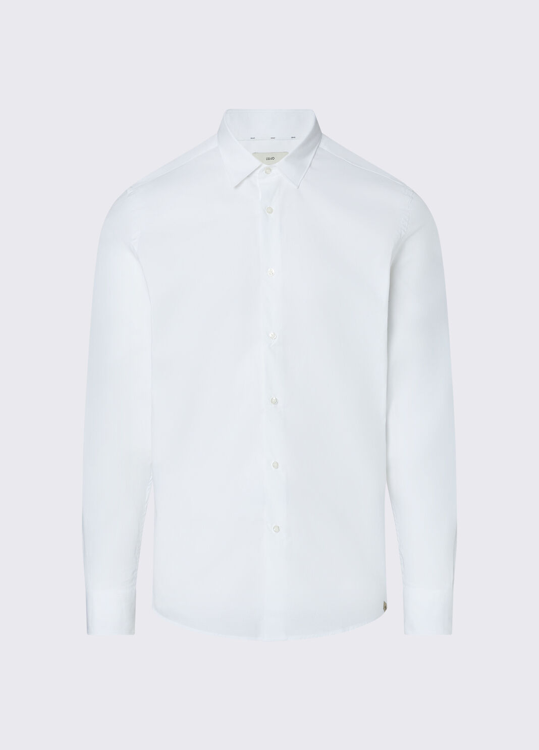 Slim Fit Popeline Hemd Wei&szlig; Liu Jo - large image number 6