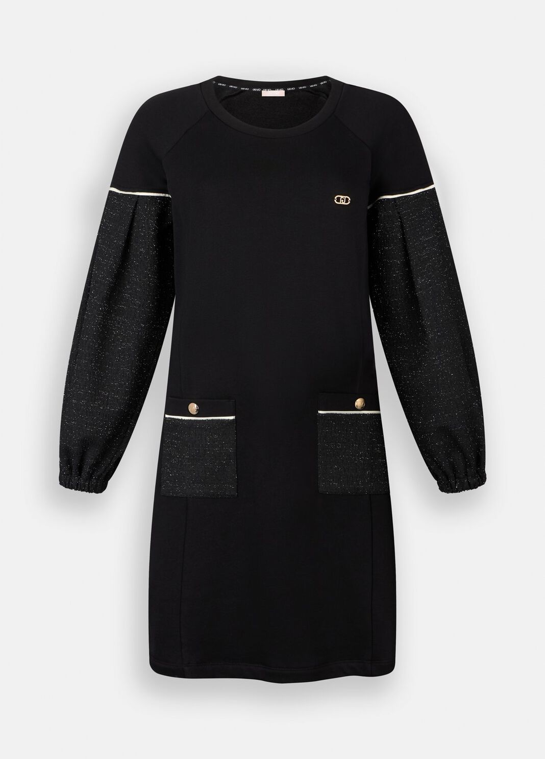 Liu Jo Better fleece dress black Liu Jo - large image number 6