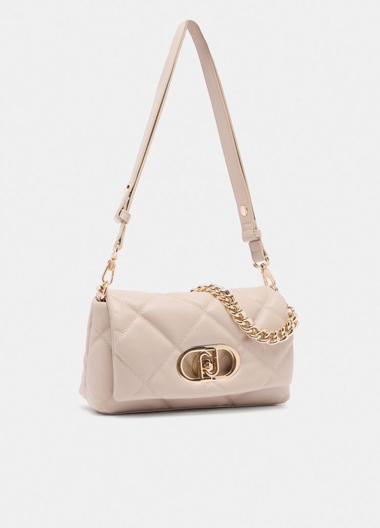 Medium quilted LaPuffy bag beige Liu Jo - large image number 2