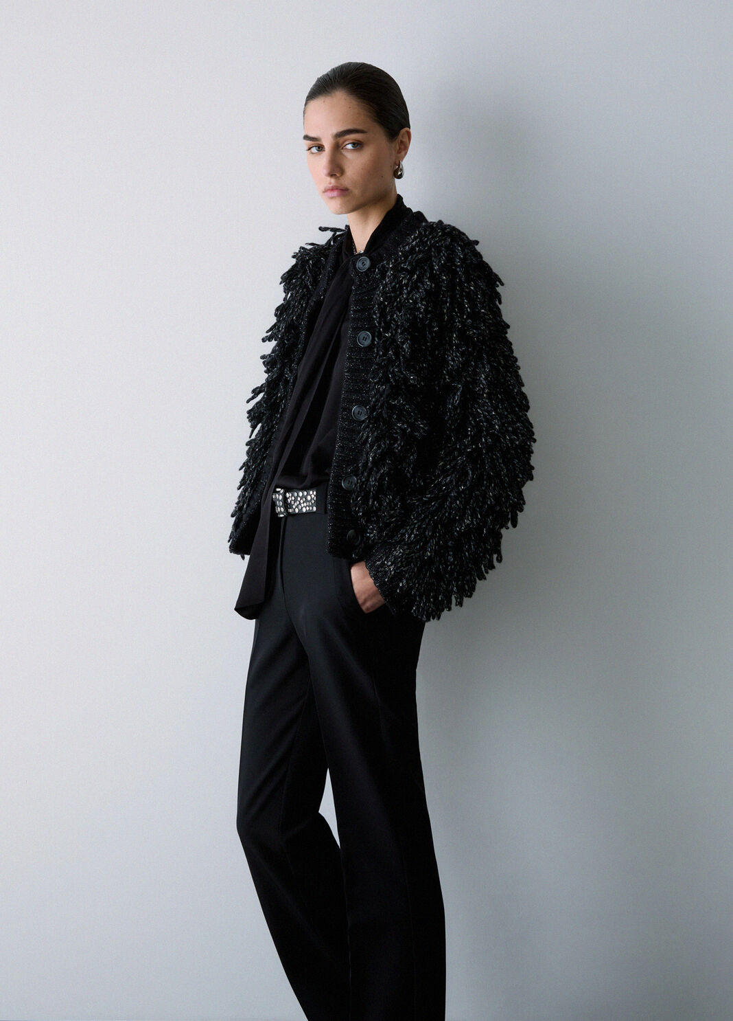 Soft Knit Jacket black Liu Jo - large image number 3