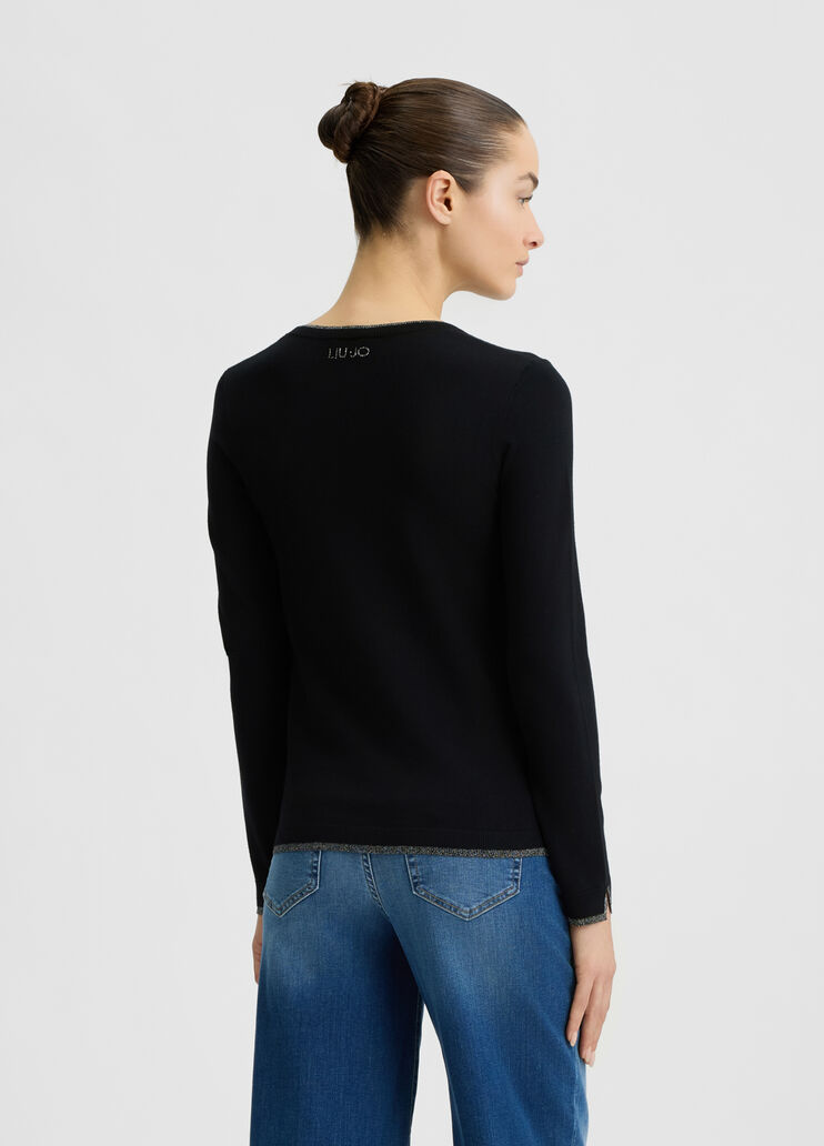 Pullover Liu Jo Better schwarz Liu Jo - large image number 1