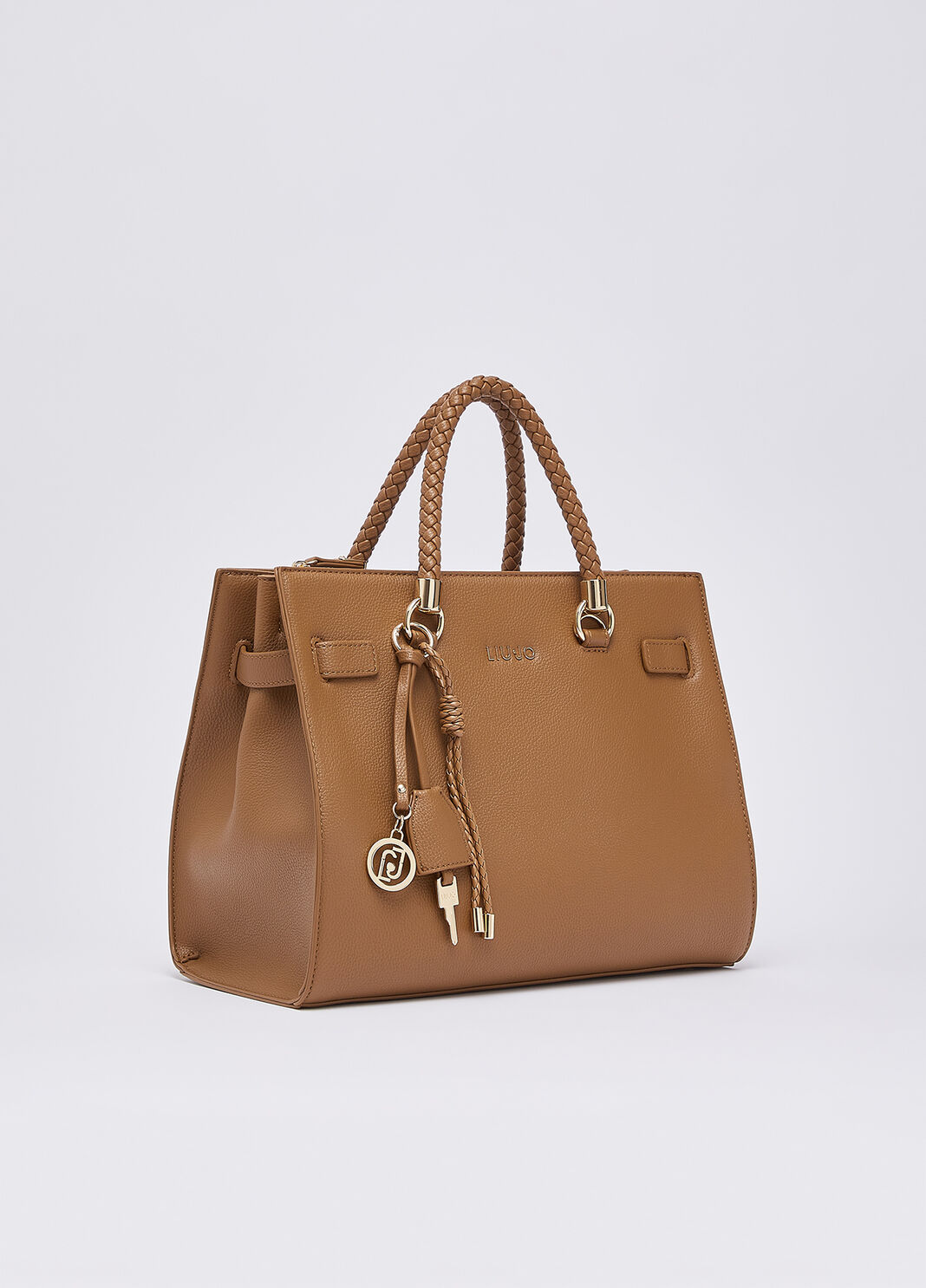 Medium satchel bag beige Liu Jo - large image number 3