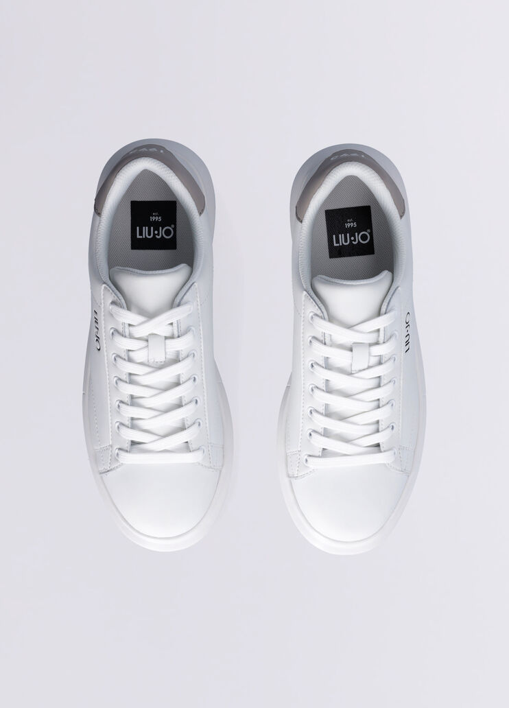 White platform sneakers white Liu Jo - large image number 4 White platform sneakers white Liu Jo - large image number 4