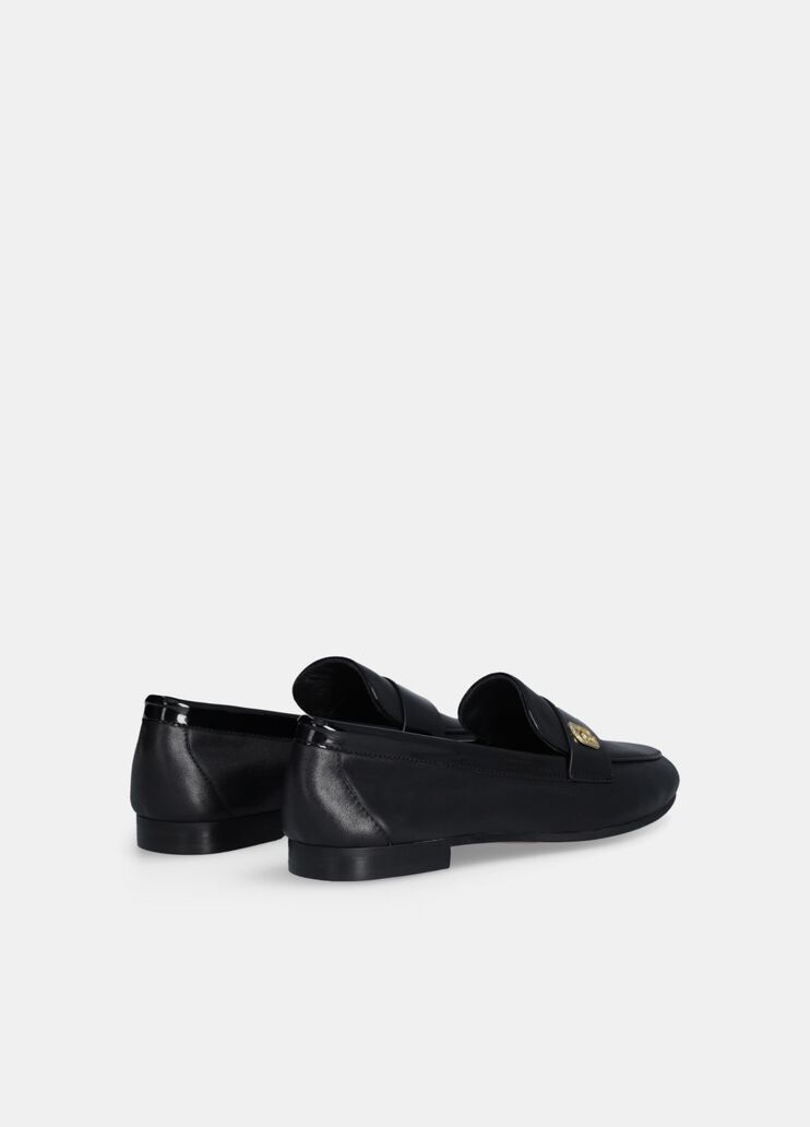 Mocassini in pelle nero Liu Jo - medium
