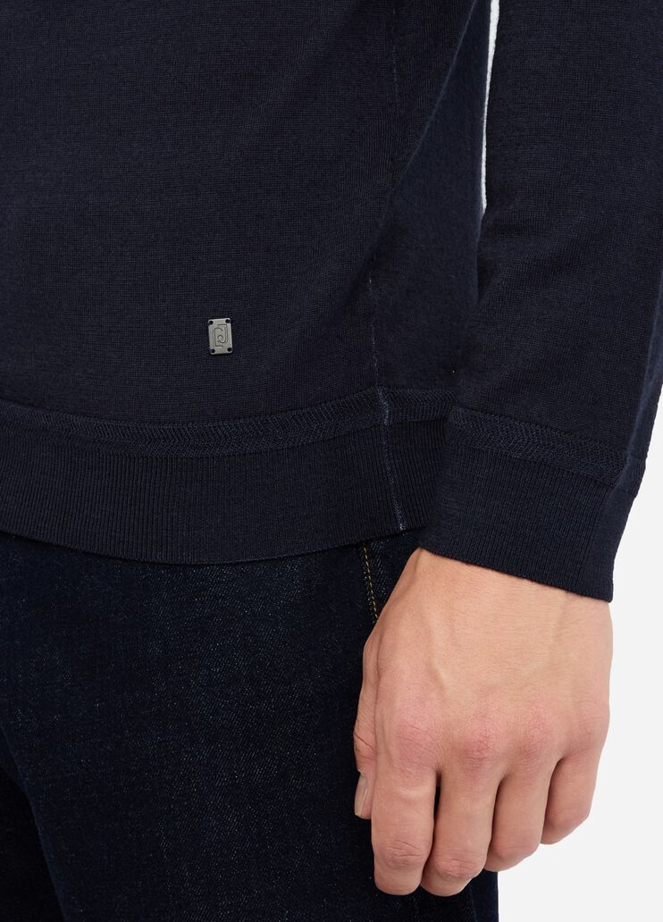 Wool polo-neck dark blue Liu Jo - large image number 3 Wool polo-neck dark blue Liu Jo - large image number 3