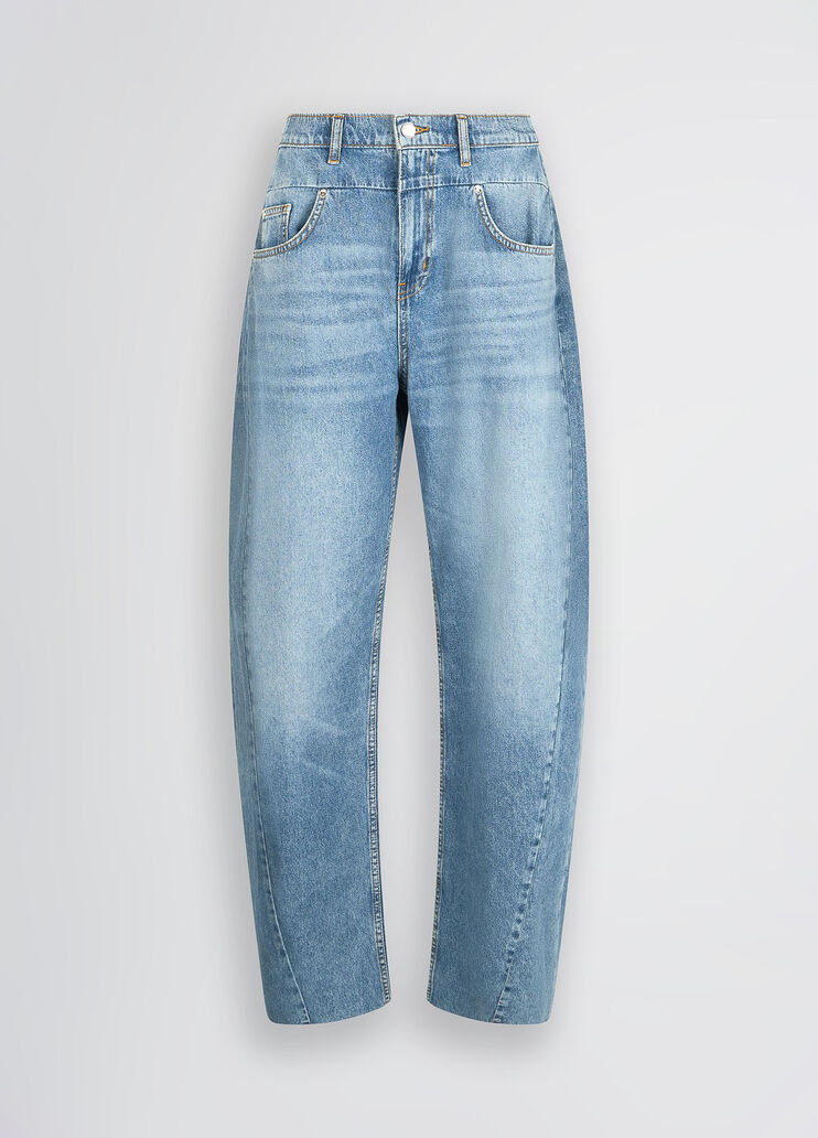 Balloon jeans Blue denim Liu Jo - large image number 6 Balloon jeans Blue denim Liu Jo - large image number 6