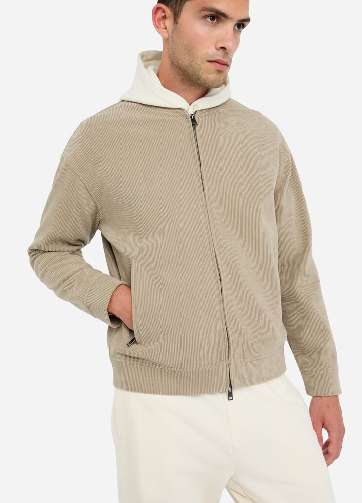 Bomberjacke aus Samt Grau Liu Jo - large image number 4 Bomberjacke aus Samt Grau Liu Jo - large image number 4