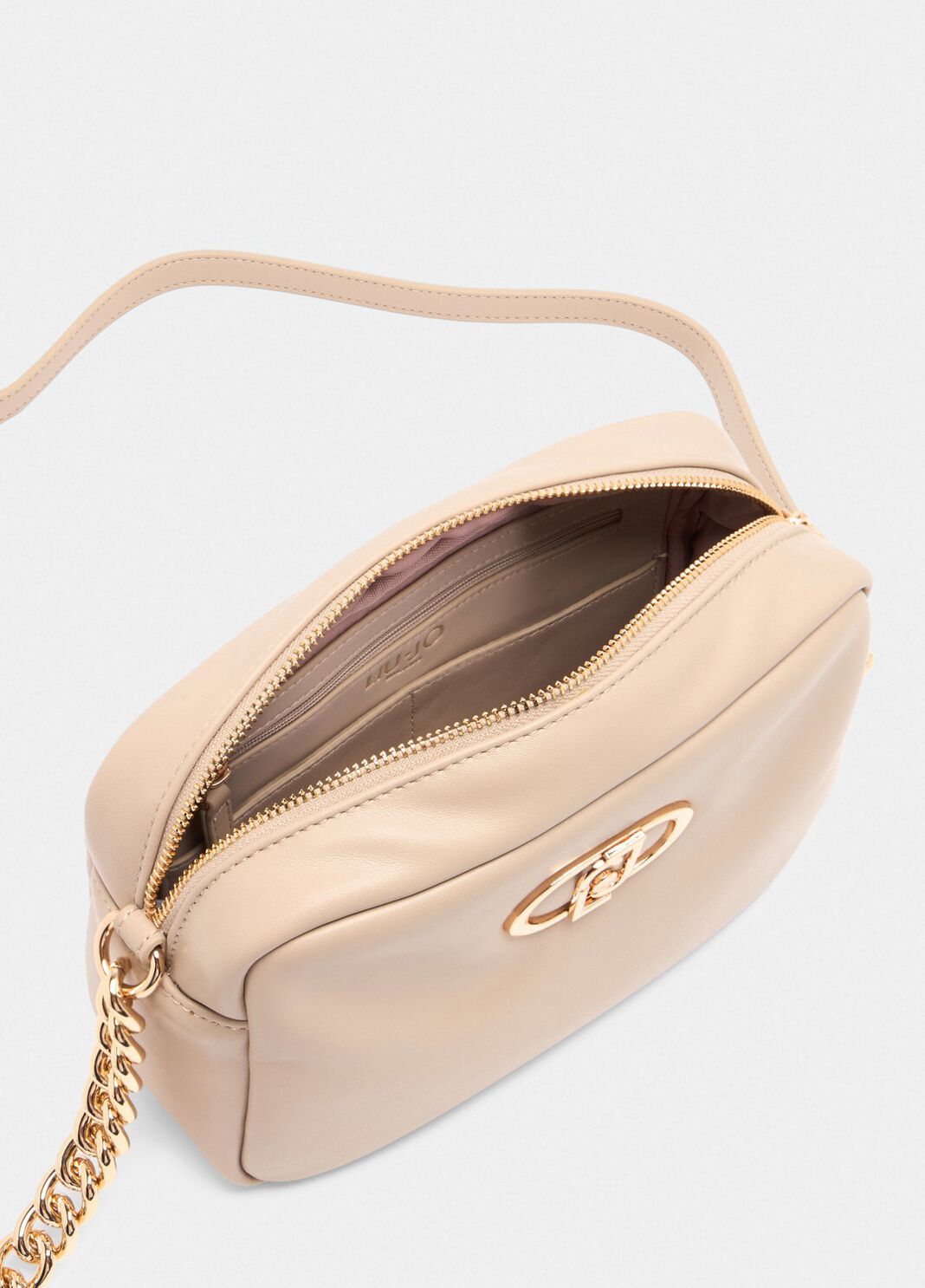 Medium LaPuffy crossbody bag beige Liu Jo - large image number 4