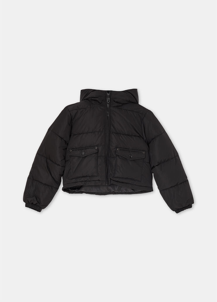 Quilted nylon jacket black Liu Jo - large image number 3 Quilted nylon jacket black Liu Jo - large image number 3