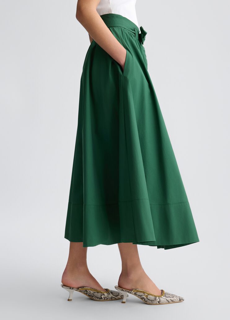 Green midi skirt tropical jungle Liu Jo - large image number 3 Green midi skirt tropical jungle Liu Jo - large image number 3