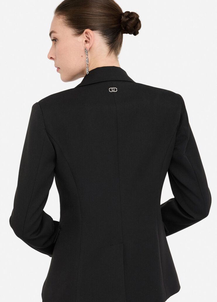 Slim-fit blazer black Liu Jo - large image number 4