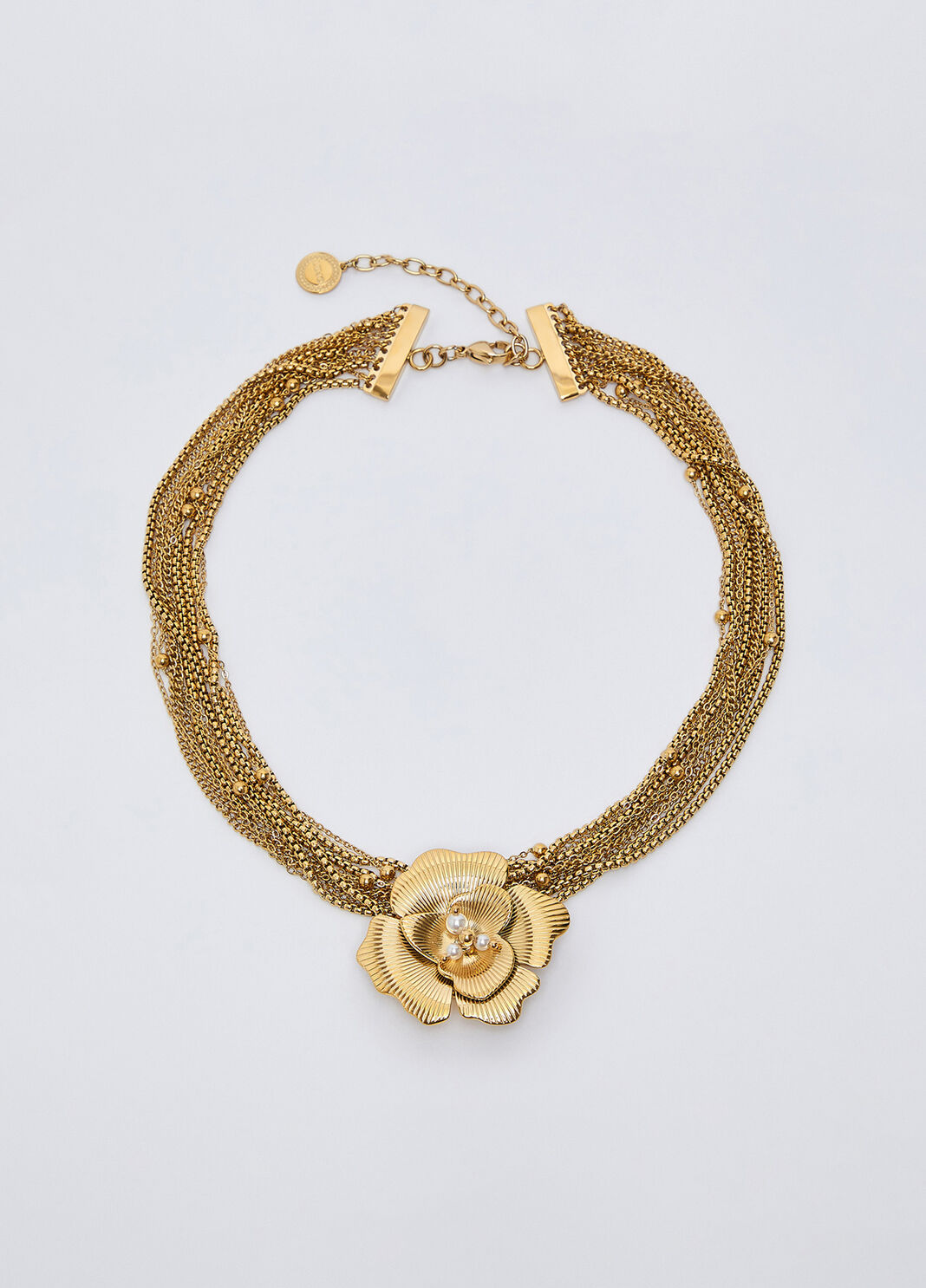 Choker necklace with rosa gold Liu Jo - large image number 0