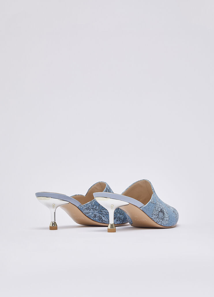 Denim mules light blue Liu Jo - large image number 3