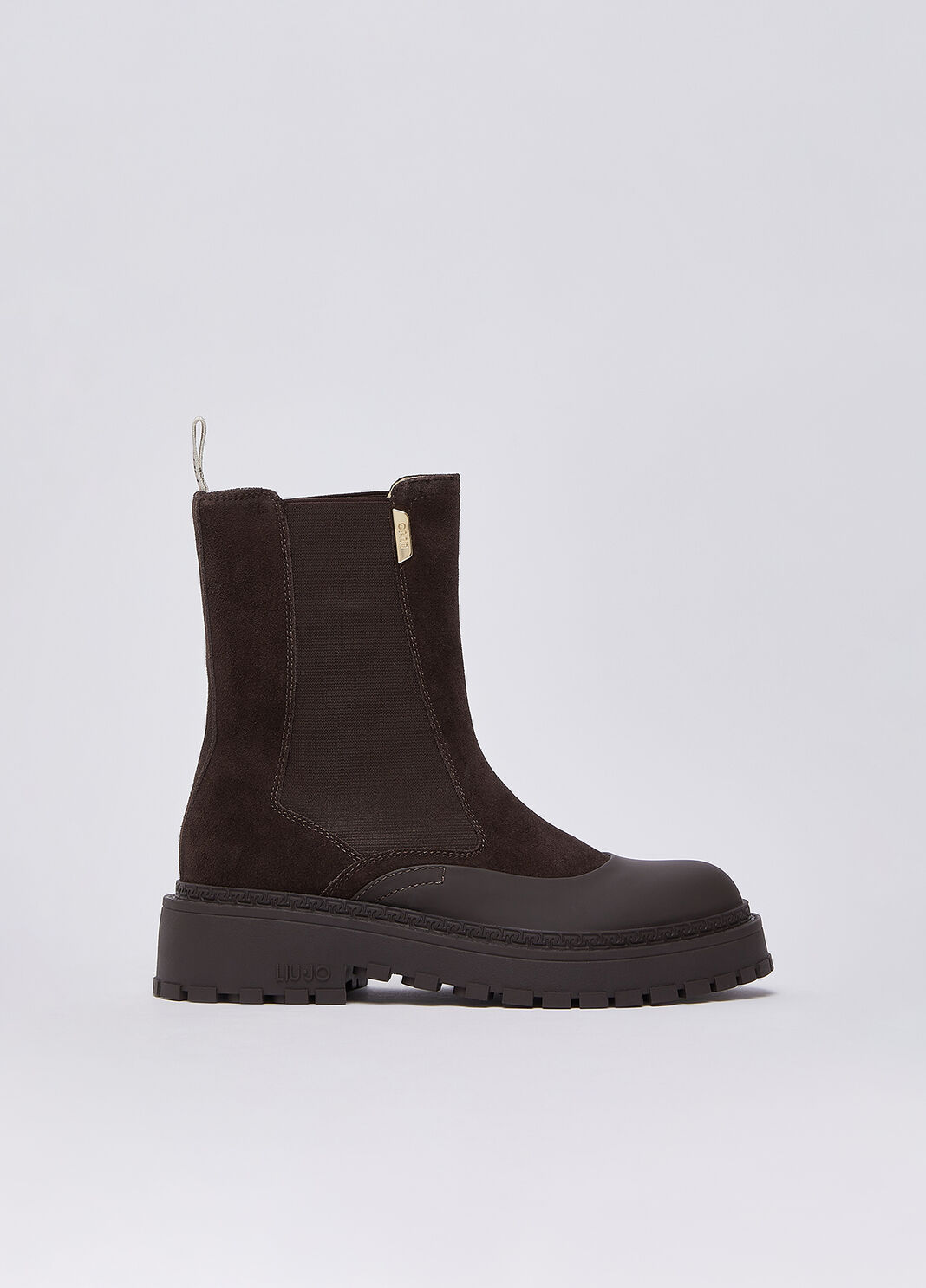 Stiefel beatles aus Veloursleder Mokka Liu Jo - large image number 0