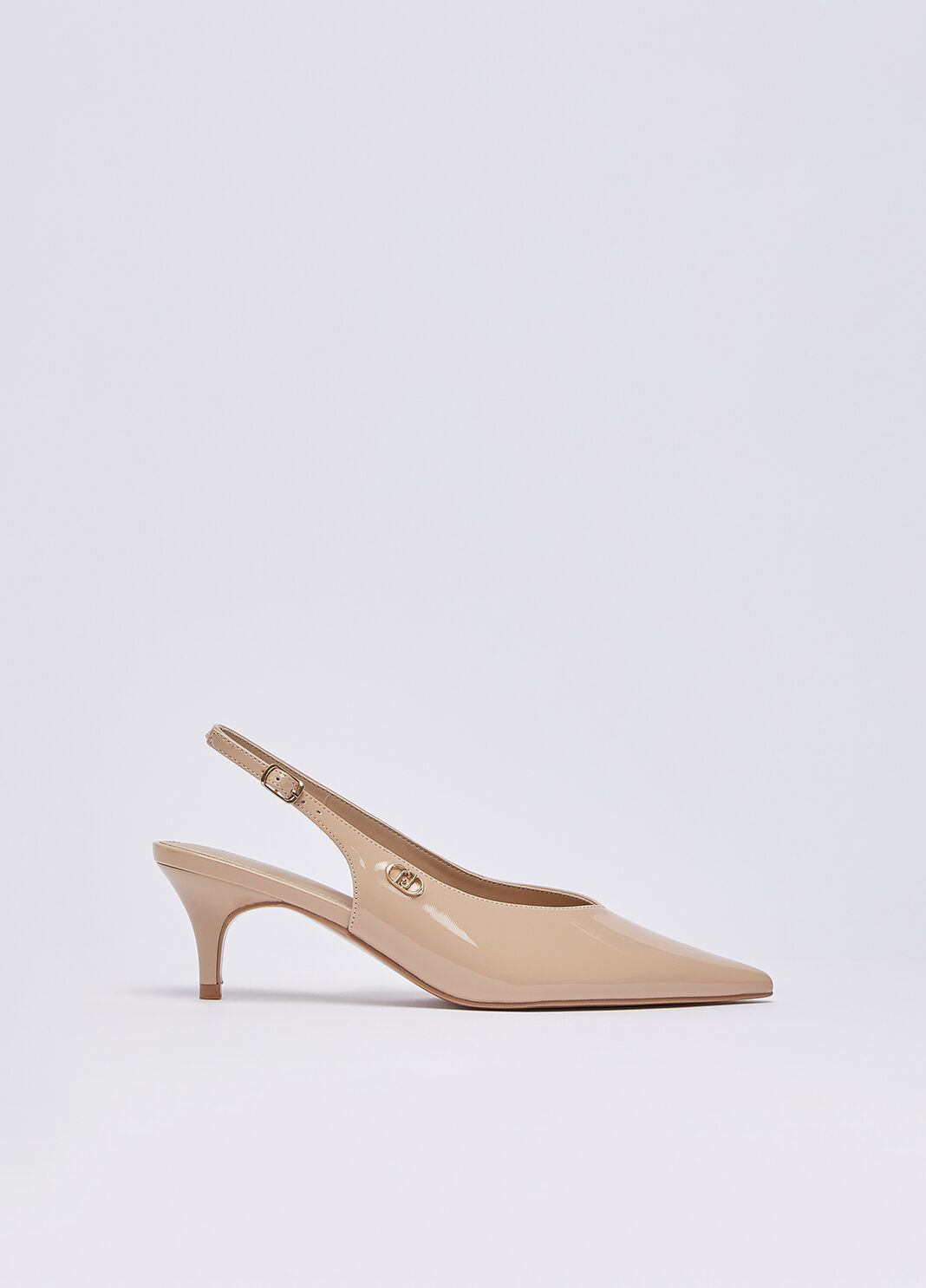 Low-heeled court shoes nude Liu Jo - large image number 0