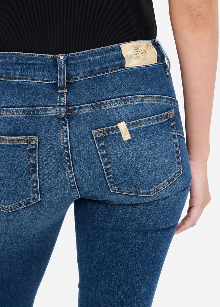 Slim fit jeans blue denim Liu Jo - large image number 3 Slim fit jeans blue denim Liu Jo - large image number 3