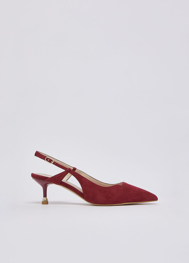 Escarpins en daim bordeaux Liu Jo - medium