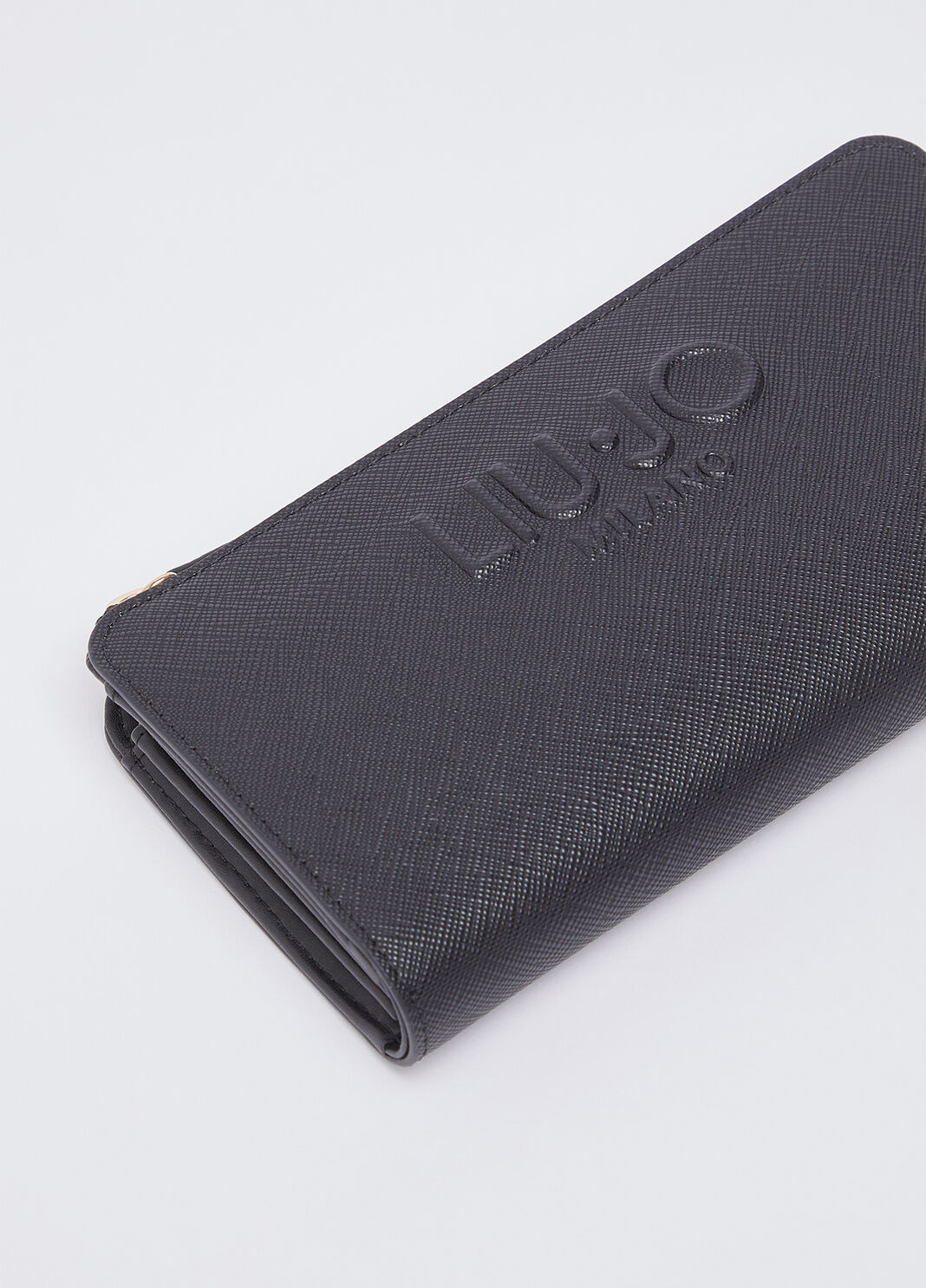 Portefeuille grand format zipp&eacute; noir Liu Jo - large image number 2