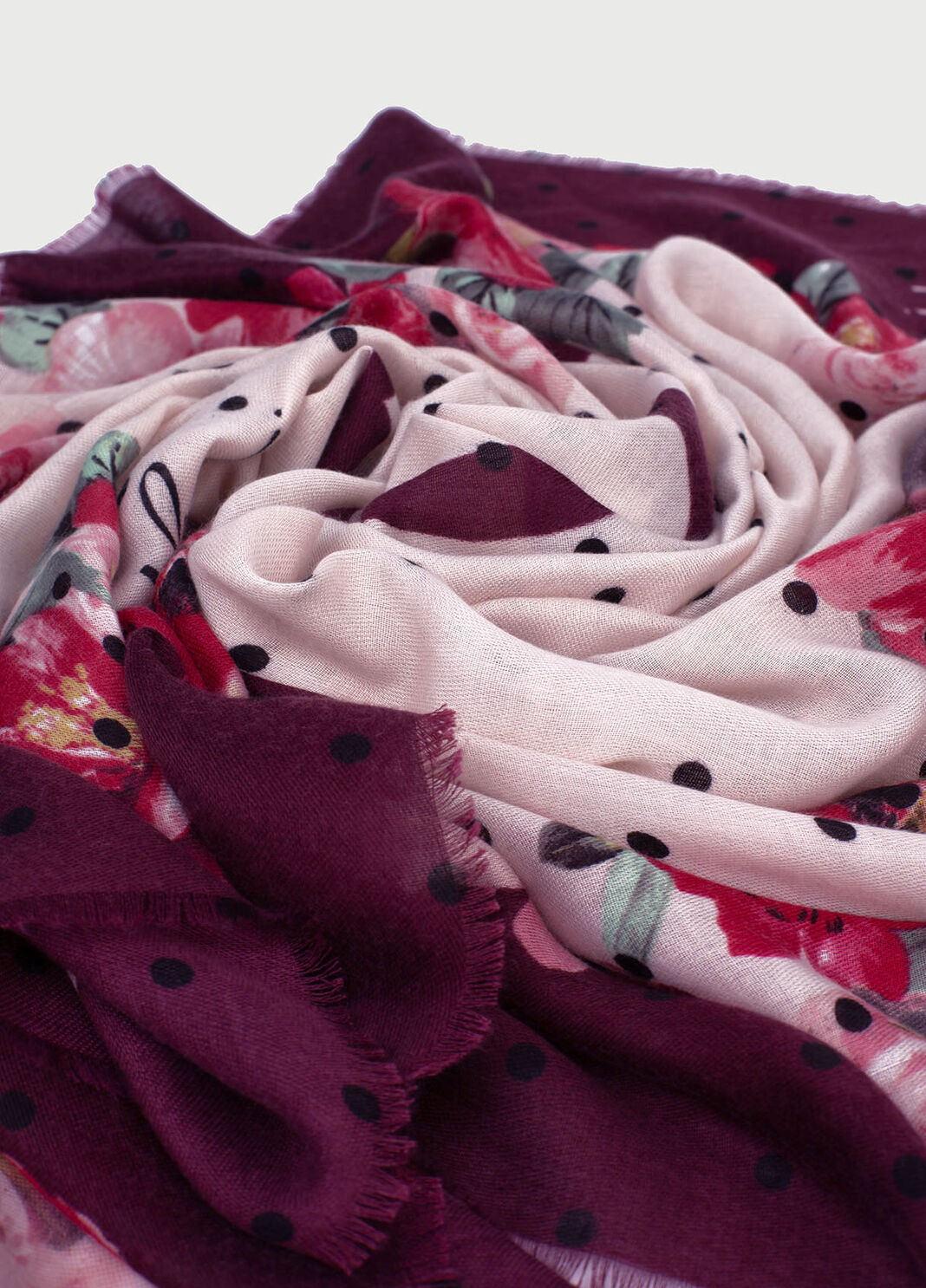 Foulard with logo Burgundy Liu Jo - large image number 2