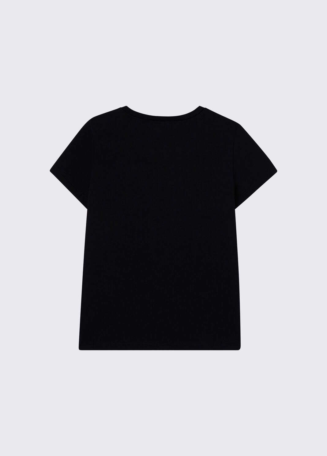 Shirt mit Logo und Strass schwarz Liu Jo - large image number 1