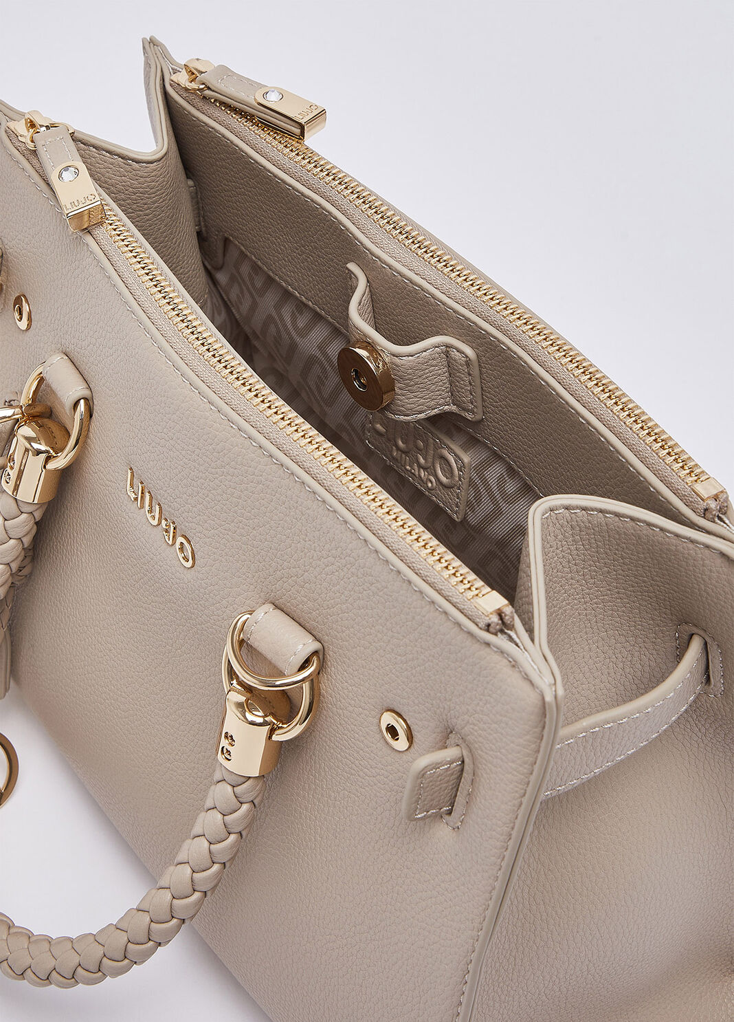 Small satchel bag white Liu Jo - large image number 6