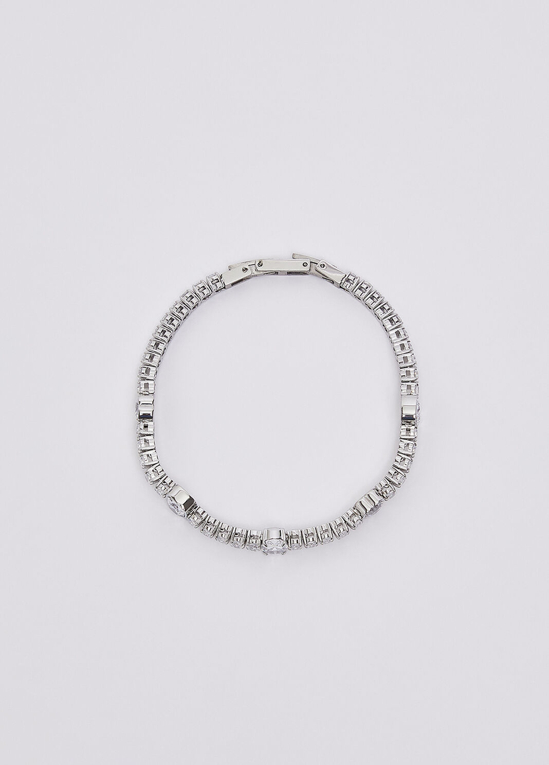 Bracelet tennis with rhinestones silver Liu Jo - large image number 1