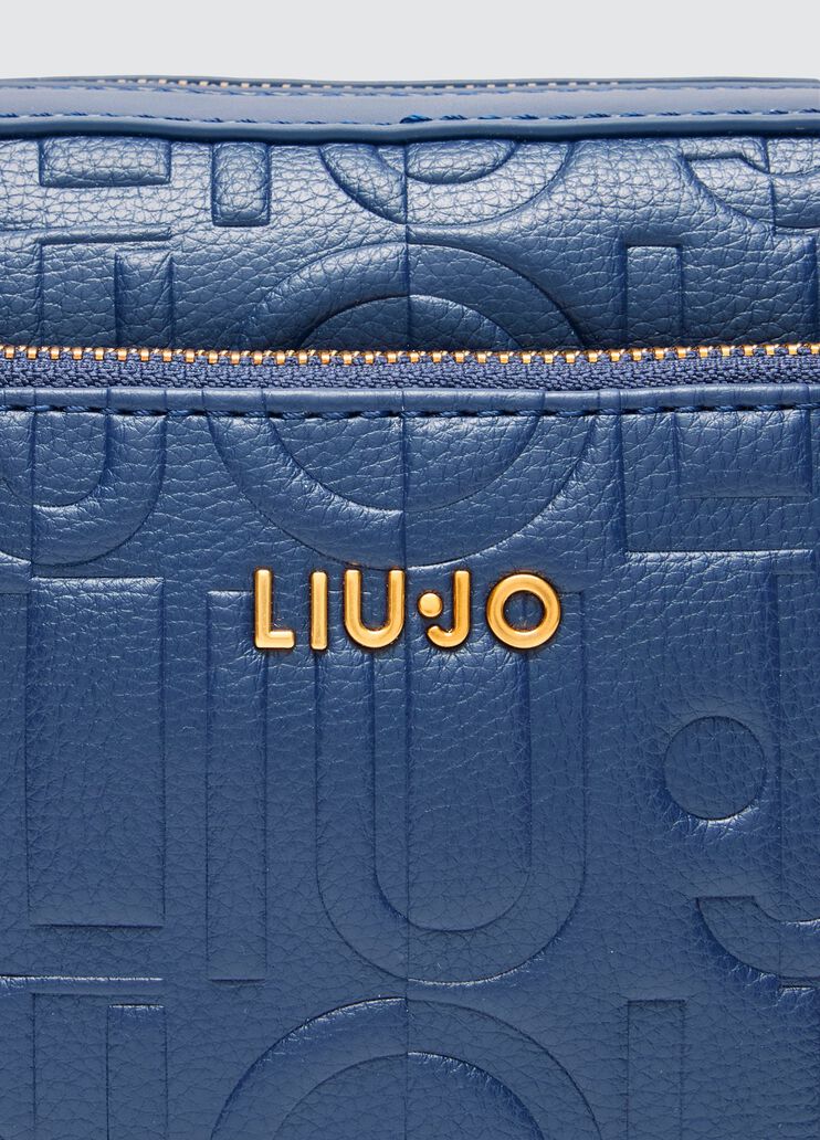 Crossbody bag with logo dark blue Liu Jo - large image number 3 Crossbody bag with logo dark blue Liu Jo - large image number 3