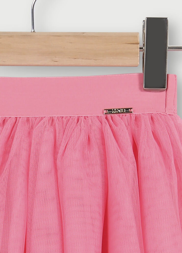Girl's tulle skirt Pink Liu Jo - large image number 2 Girl's tulle skirt Pink Liu Jo - large image number 2