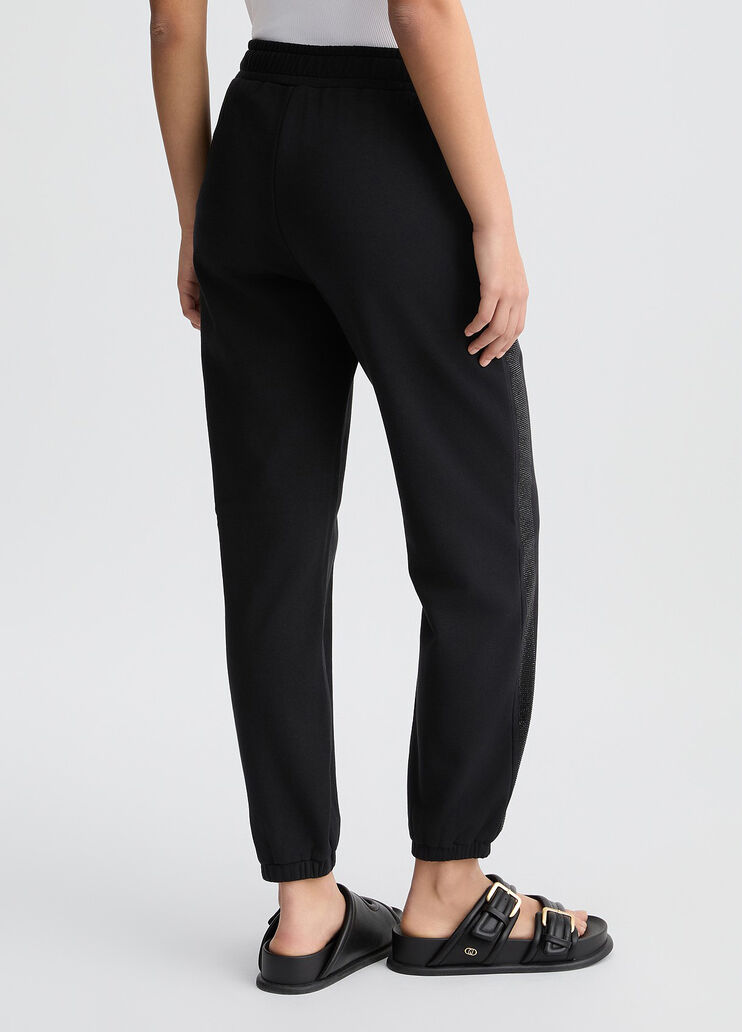 Black fleece jogging bottoms black Liu Jo - large image number 1 Black fleece jogging bottoms black Liu Jo - large image number 1