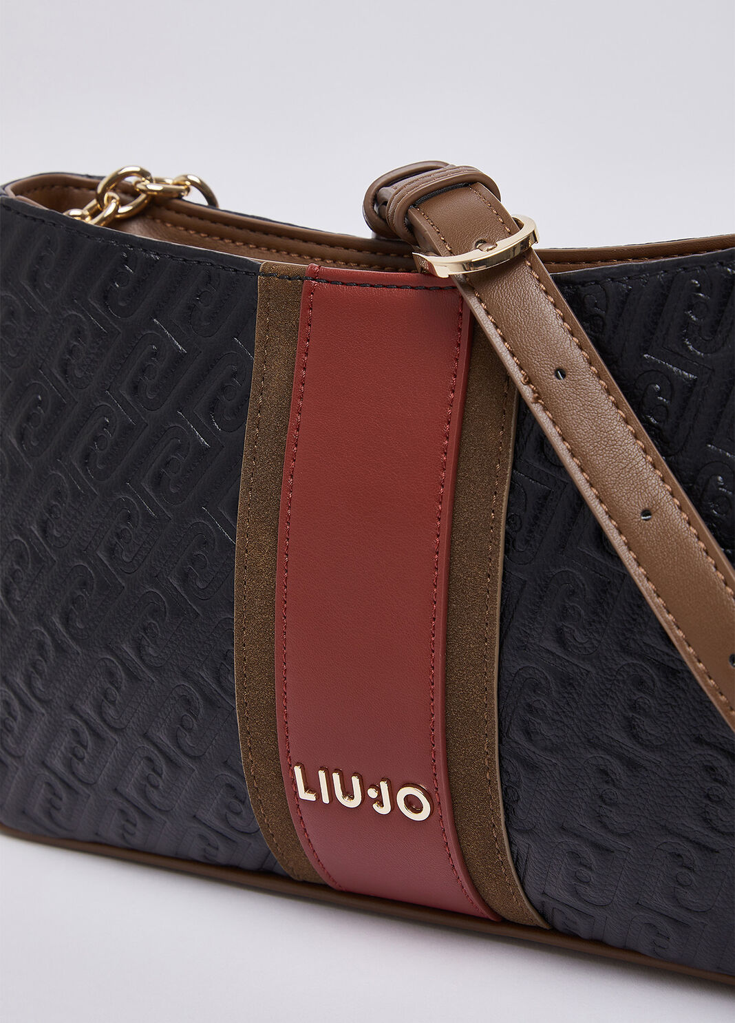 Bolso bandolera peque&ntilde;o negro Liu Jo - large image number 4