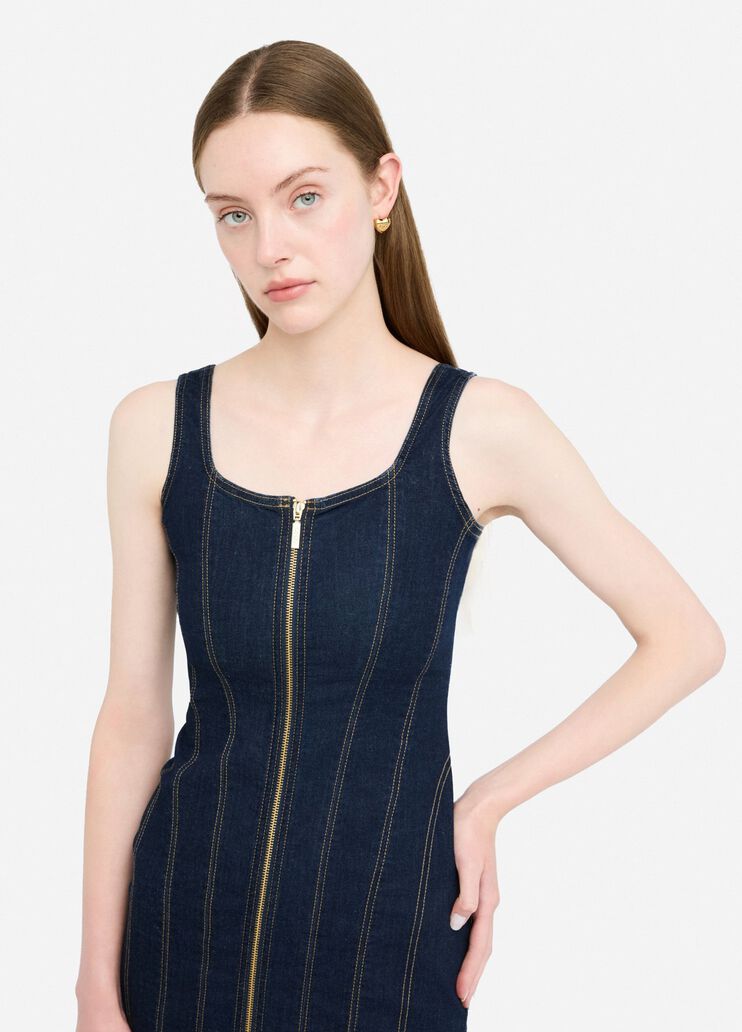 Denim dress classic wash Liu Jo - large image number 2 Denim dress classic wash Liu Jo - large image number 2