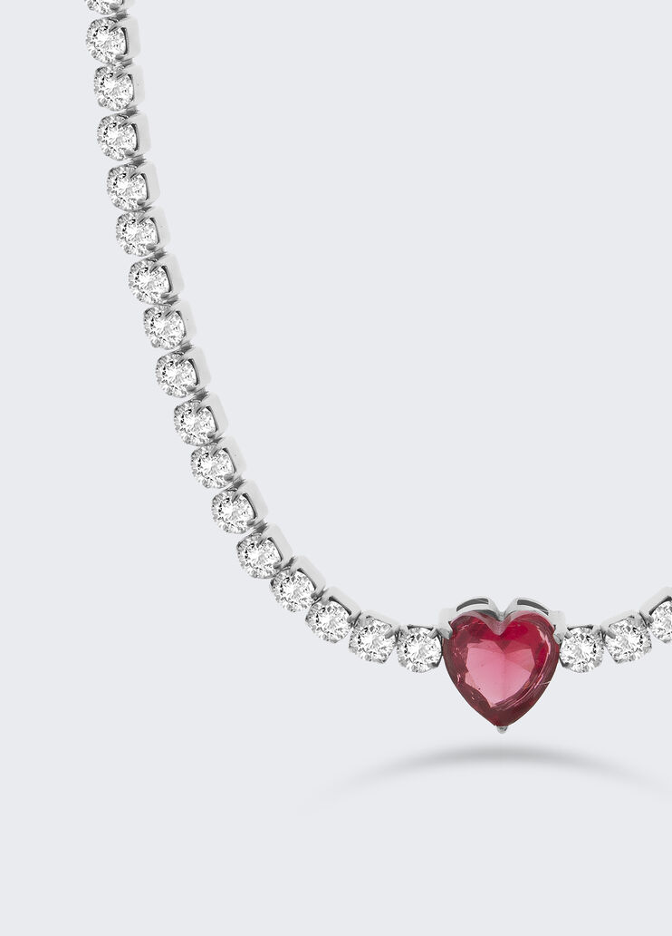 Necklace with jewel heart red Liu Jo - large image number 1 Necklace with jewel heart red Liu Jo - large image number 1