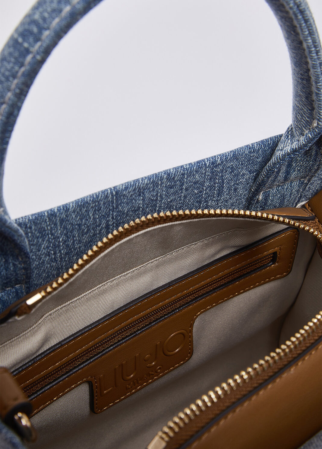 Small denim bag light denim Liu Jo - large image number 6