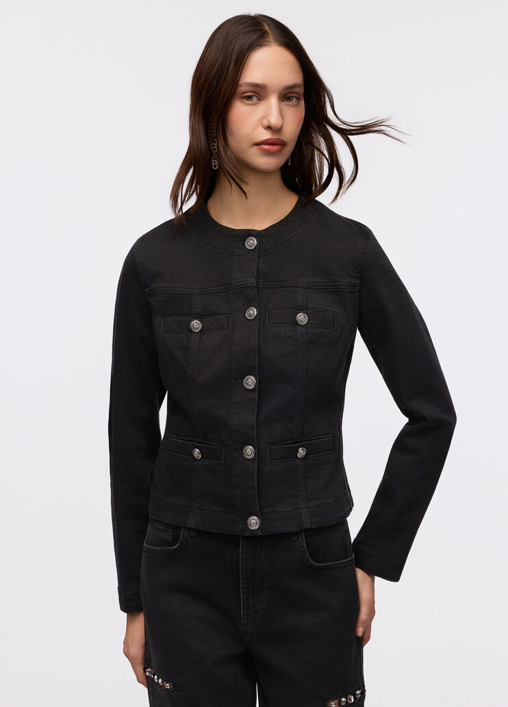 Jeansjacke Denim-Schwarz Liu Jo - medium