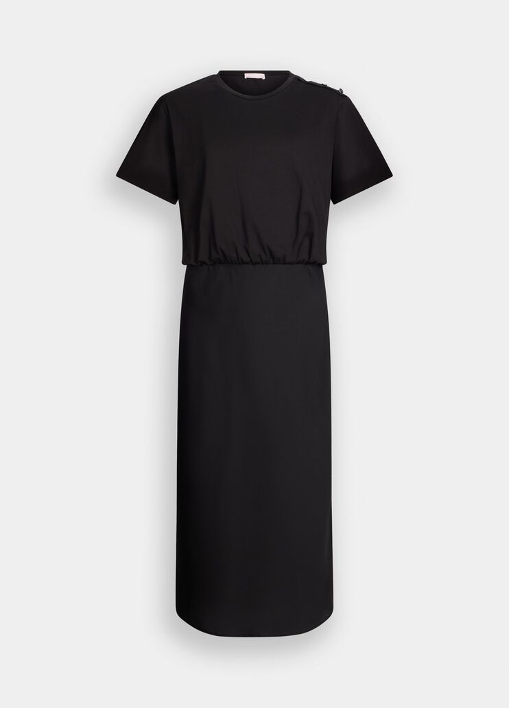 Long dress with buttons black Liu Jo - large image number 6 Long dress with buttons black Liu Jo - large image number 6