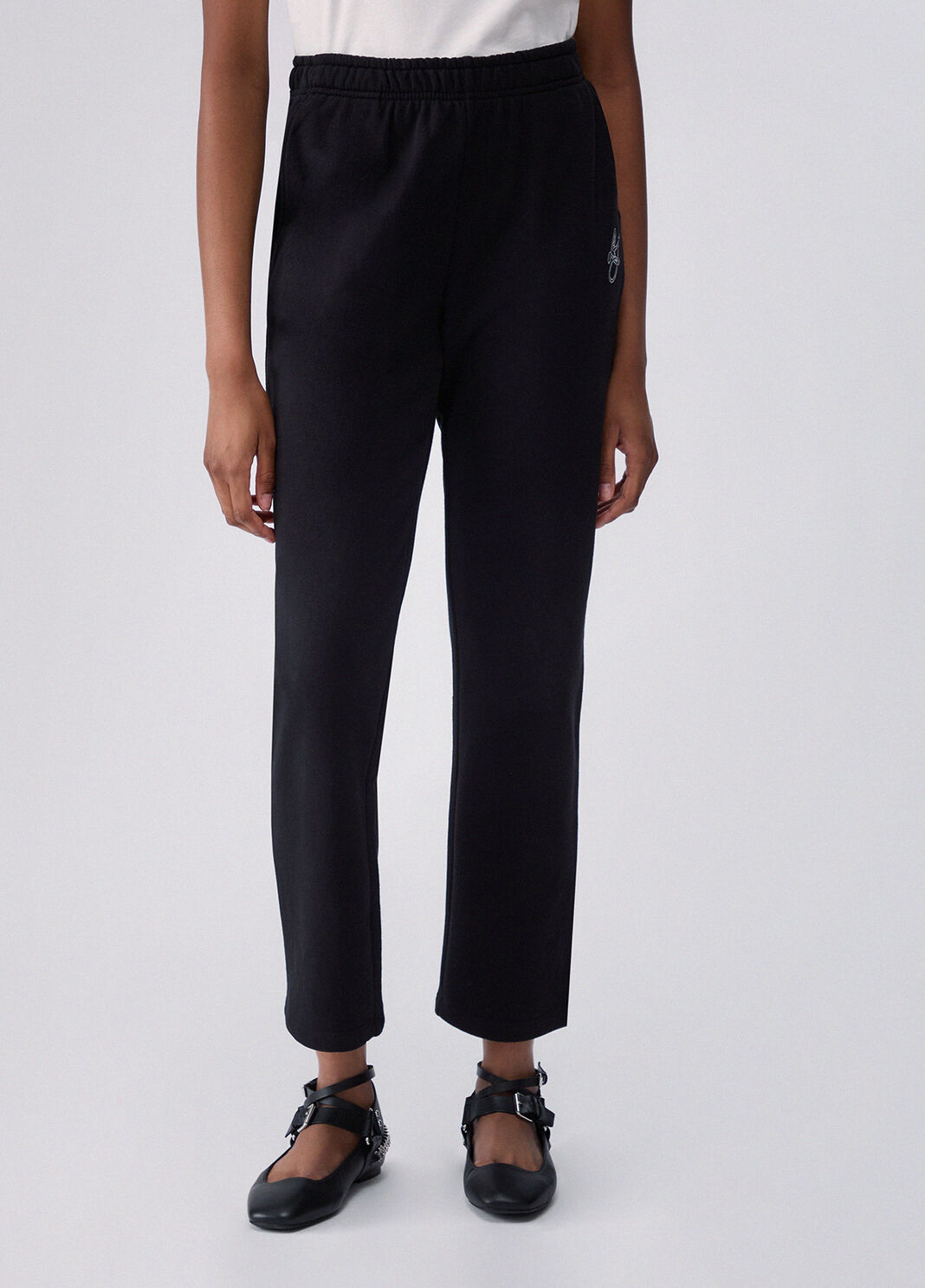Regular fit sweatpants black Liu Jo - large image number 0