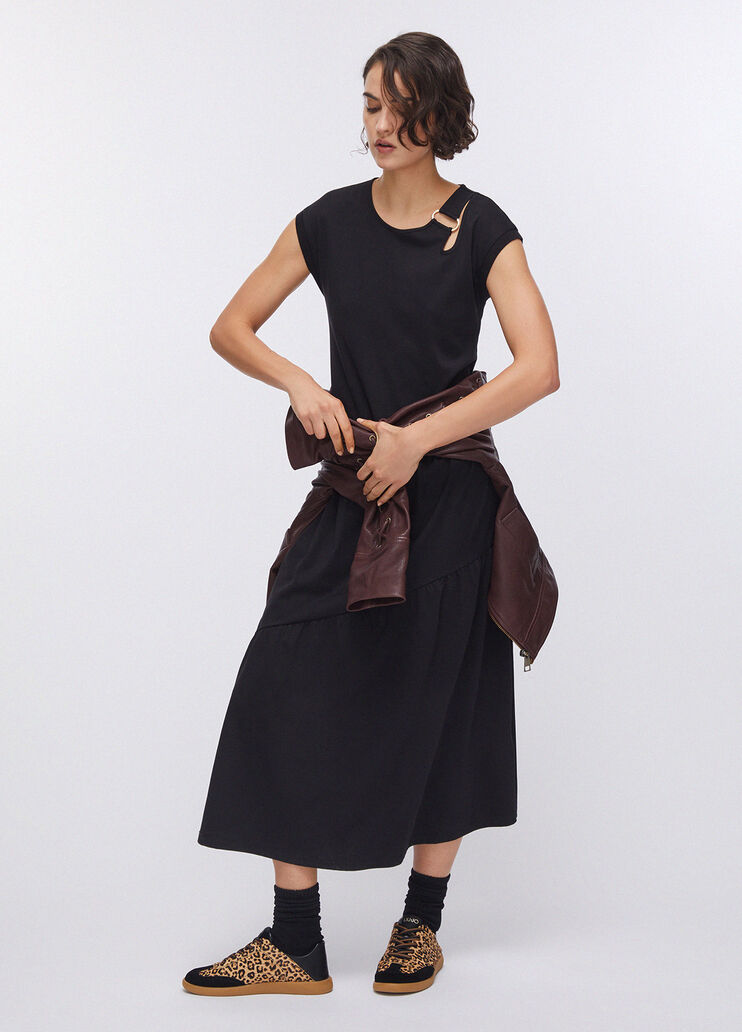 Long dress with cut-out black Liu Jo - medium