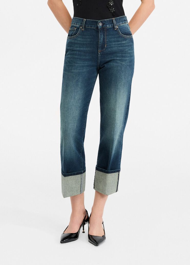 Liu Jo Better straight jeans blue denim Liu Jo - large image number 0 Liu Jo Better straight jeans blue denim Liu Jo - large image number 0