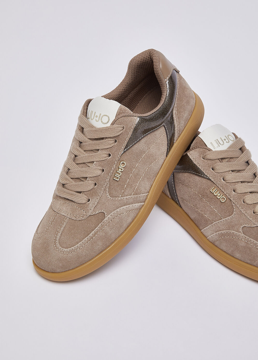 Sneakers in suede havana Liu Jo - large image number 6