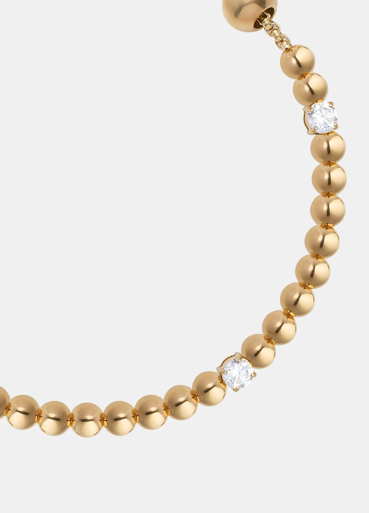 Bracelet with diamantés gold Liu Jo - large image number 2 Bracelet with diamantés gold Liu Jo - large image number 2