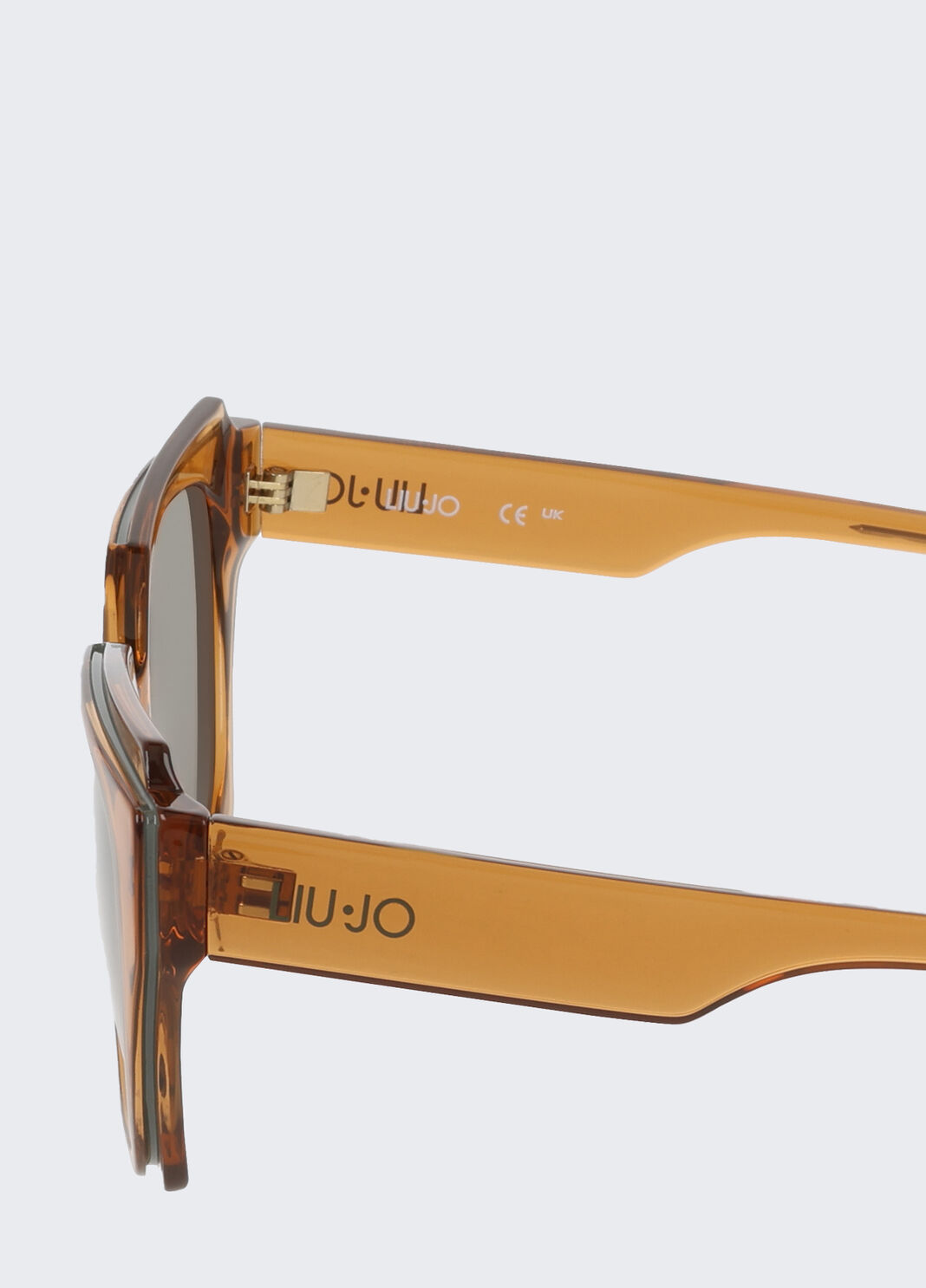 Gafas de sol extragrandes marr&oacute;n Liu Jo - large image number 2