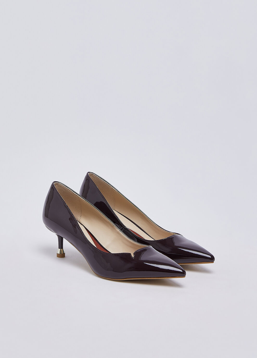 Pumps in patent leather with heel low Amarone Liu Jo - large image number 1